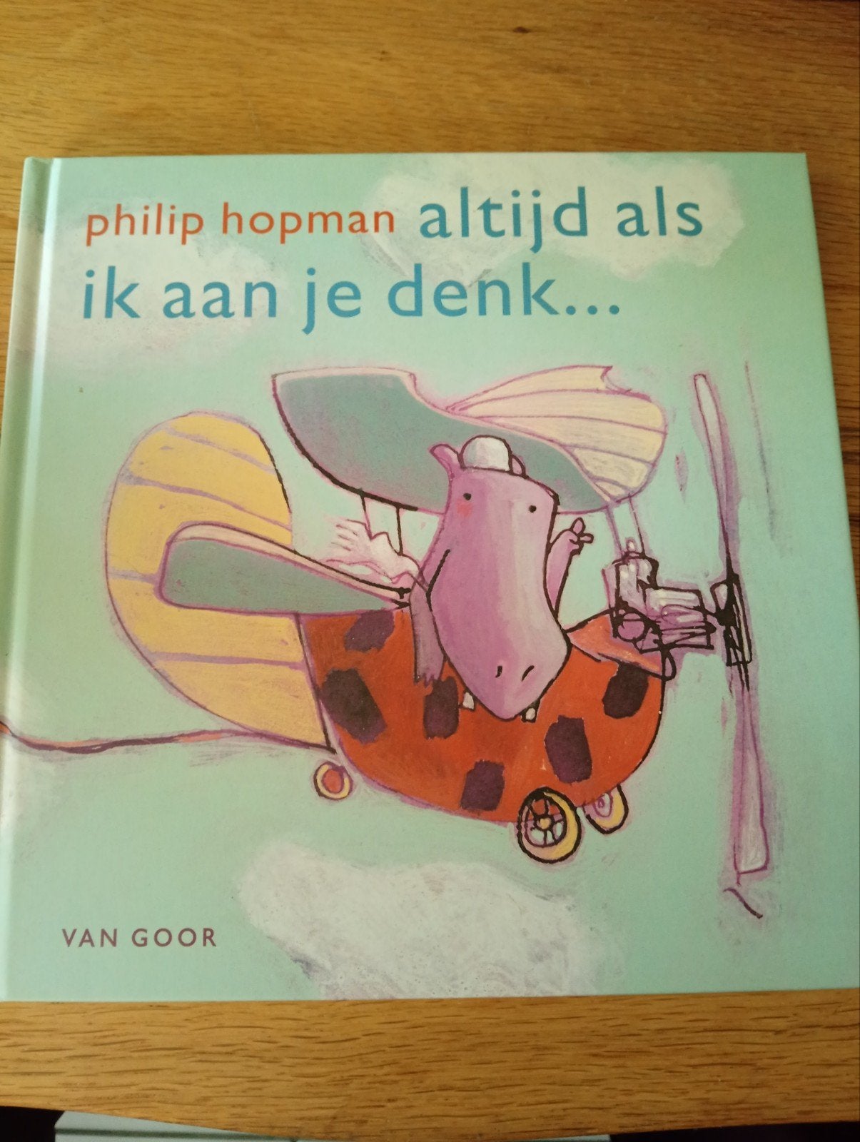 Altijd als ik aan je denk... - Philip Hopman (Prentenboek), Ophalen of Verzenden, Zo goed als nieuw, 2 tot 3 jaar, Philip Hopman