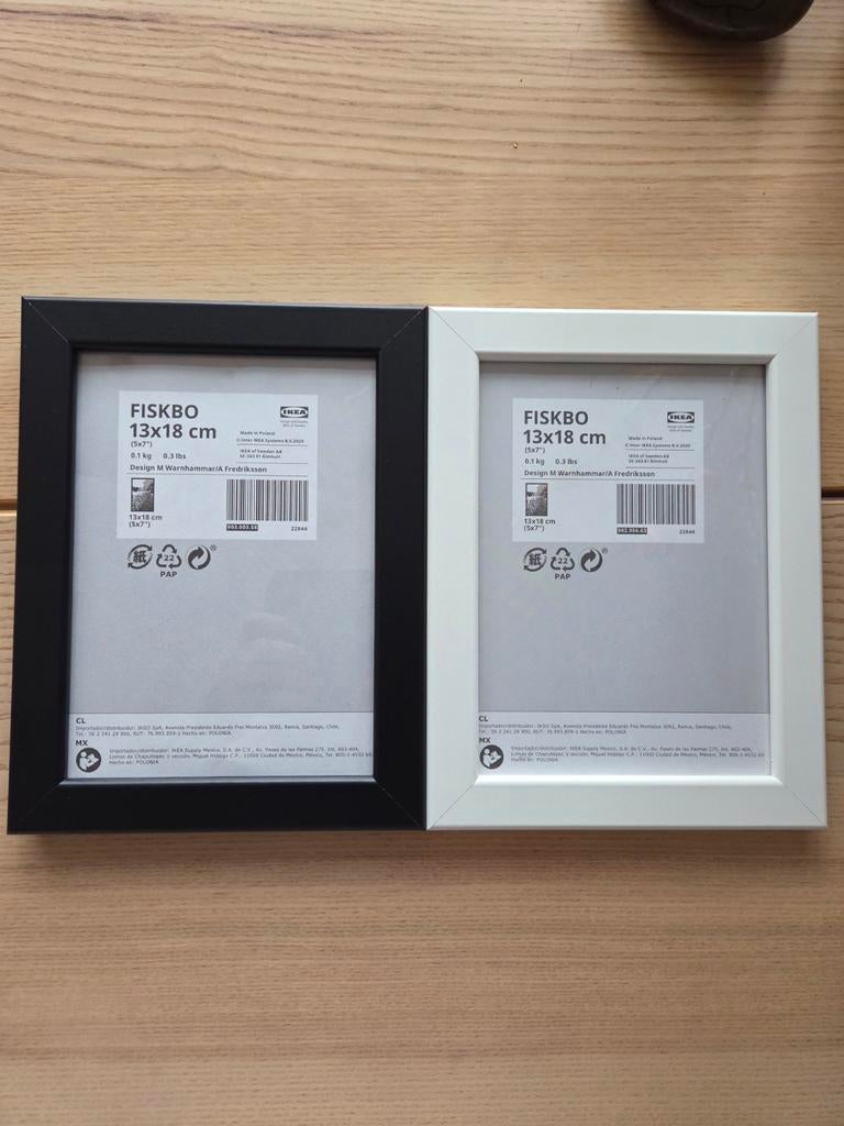 Ikea fotolijstjes Fiskbo, Ophalen, Zo goed als nieuw