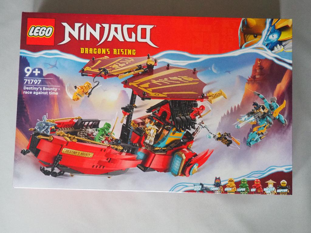 Lego Ninjago 71797-1 Destiny's Bounty, Compleet, Lego, Nieuw, Ophalen of Verzenden