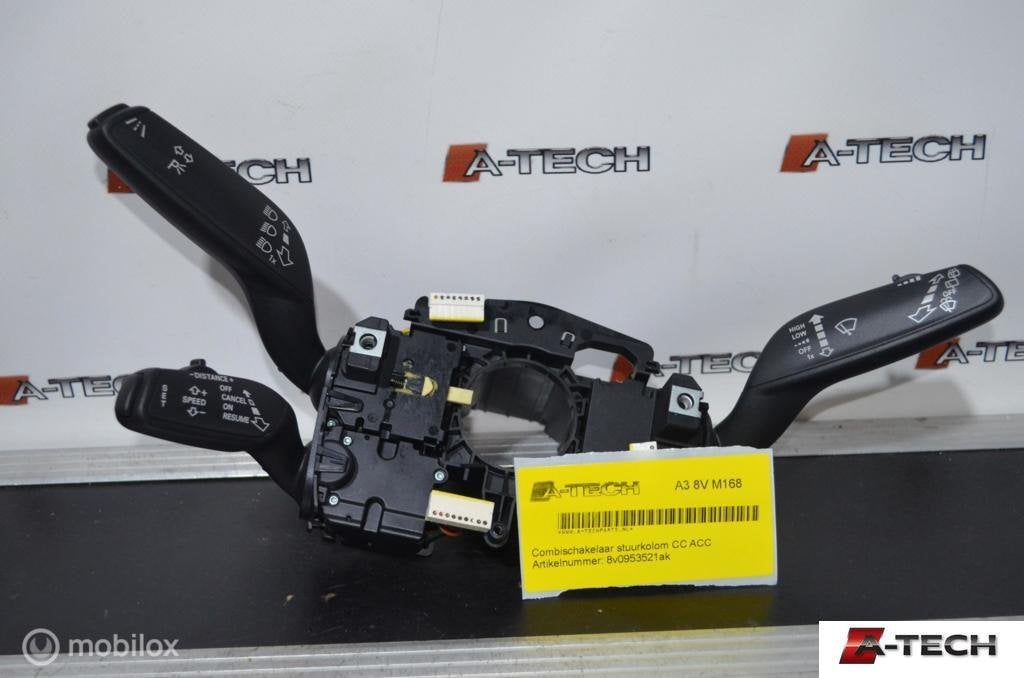 Combischakelaar stuurkolom Audi A3 8V ('12-'17) 8v0953521ak, Auto-onderdelen, Audi, Gebruikt, Audi, Ophalen of Verzenden