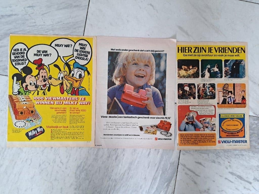 view master 3 ADVERTENTIES viewmaster, Ophalen of Verzenden, Zo goed als nieuw