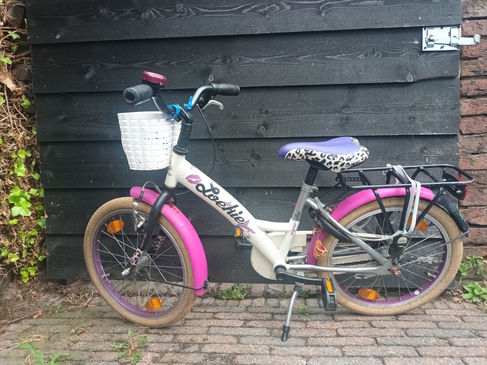 loekie fiets 16 inch, Ophalen, Gebruikt, Loekie, Handrem