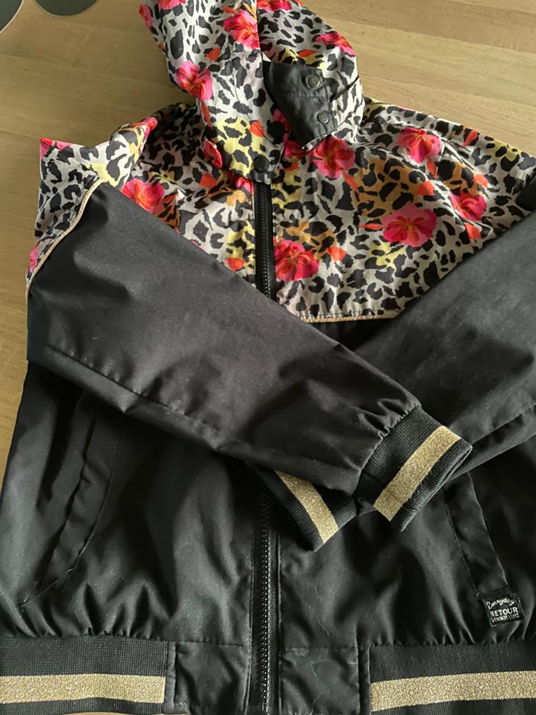 Retour meisjes jas, Kinderen en Baby's, Kinderkleding | Maat 152, Ophalen of Verzenden, Zo goed als nieuw, Meisje, Jas