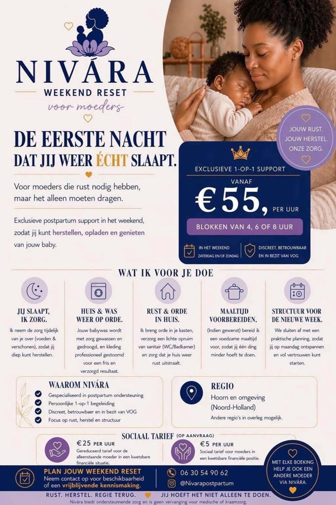 postpartum ondersteuning voor moeders, Oppas aan huis
