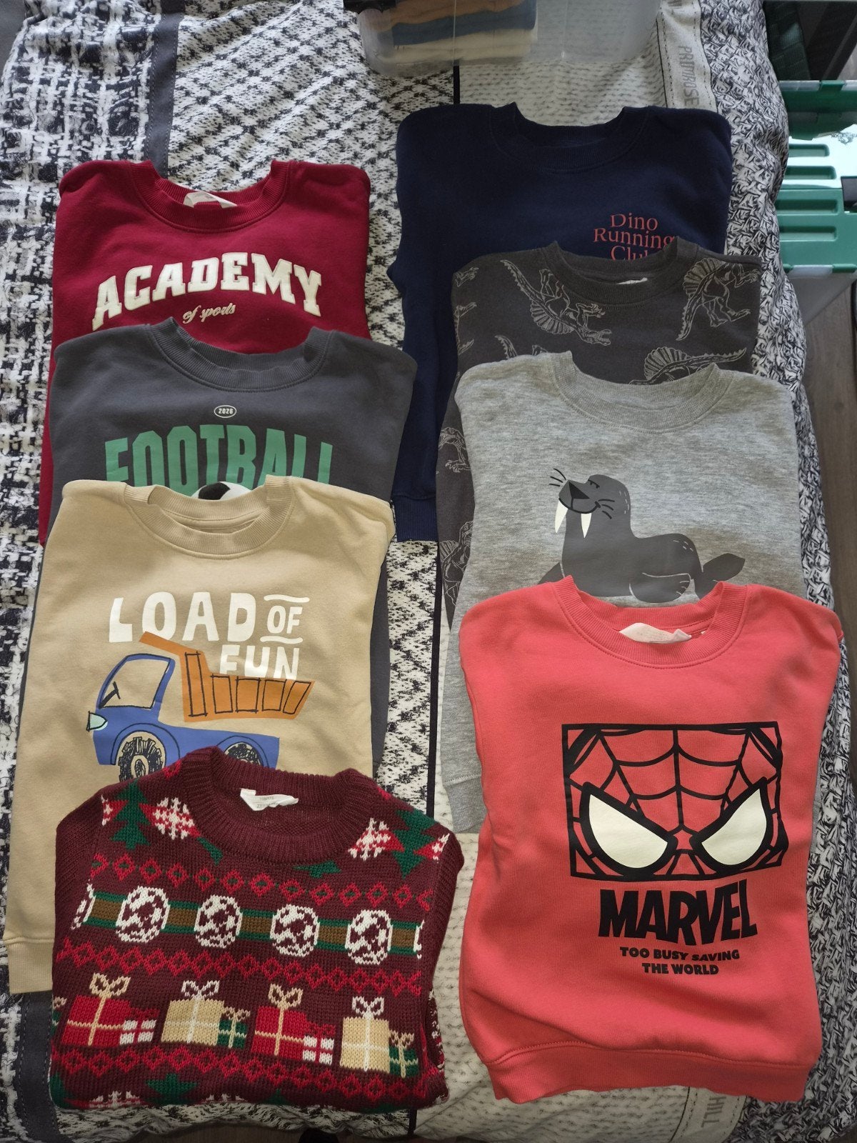 Truien en longsleeves jongens, Ophalen, Zo goed als nieuw, Maat 110