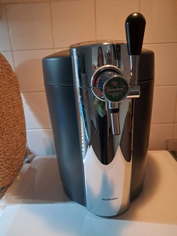 biertap Krups FSB4 thuistap zonder lekbak, Ophalen, Zo goed als nieuw