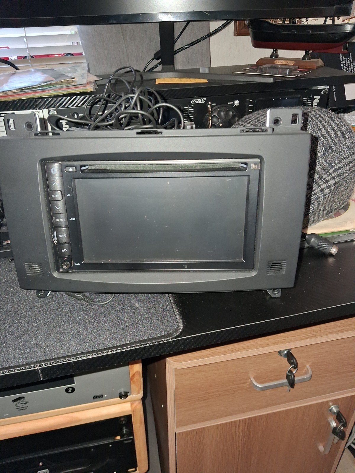 Mercedes-Benz B678 851 67 Alpine Autoradio Navigatie, Auto diversen, Ophalen of Verzenden