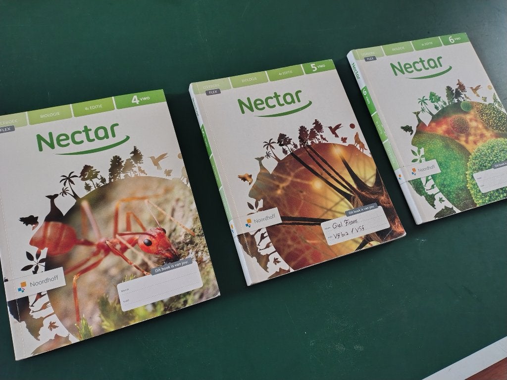Nectar Biologie 4+5+6 VWO Leerboeken 4e editie, Boeken, Schoolboeken, Ophalen, Gelezen, VWO, Biologie