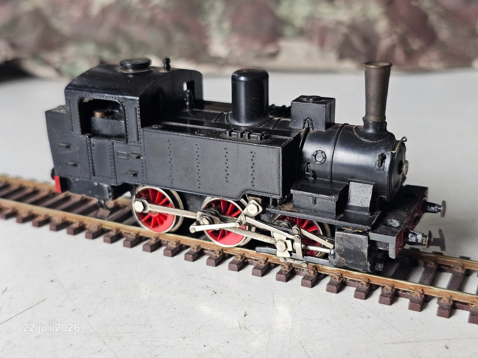 Rivarossi HO Stoomlocomotief met Rookgenerator, Ophalen of Verzenden