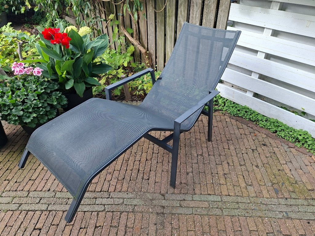 Relax tuinstoel, Tuin en Terras, Ophalen, Gebruikt, Aluminium