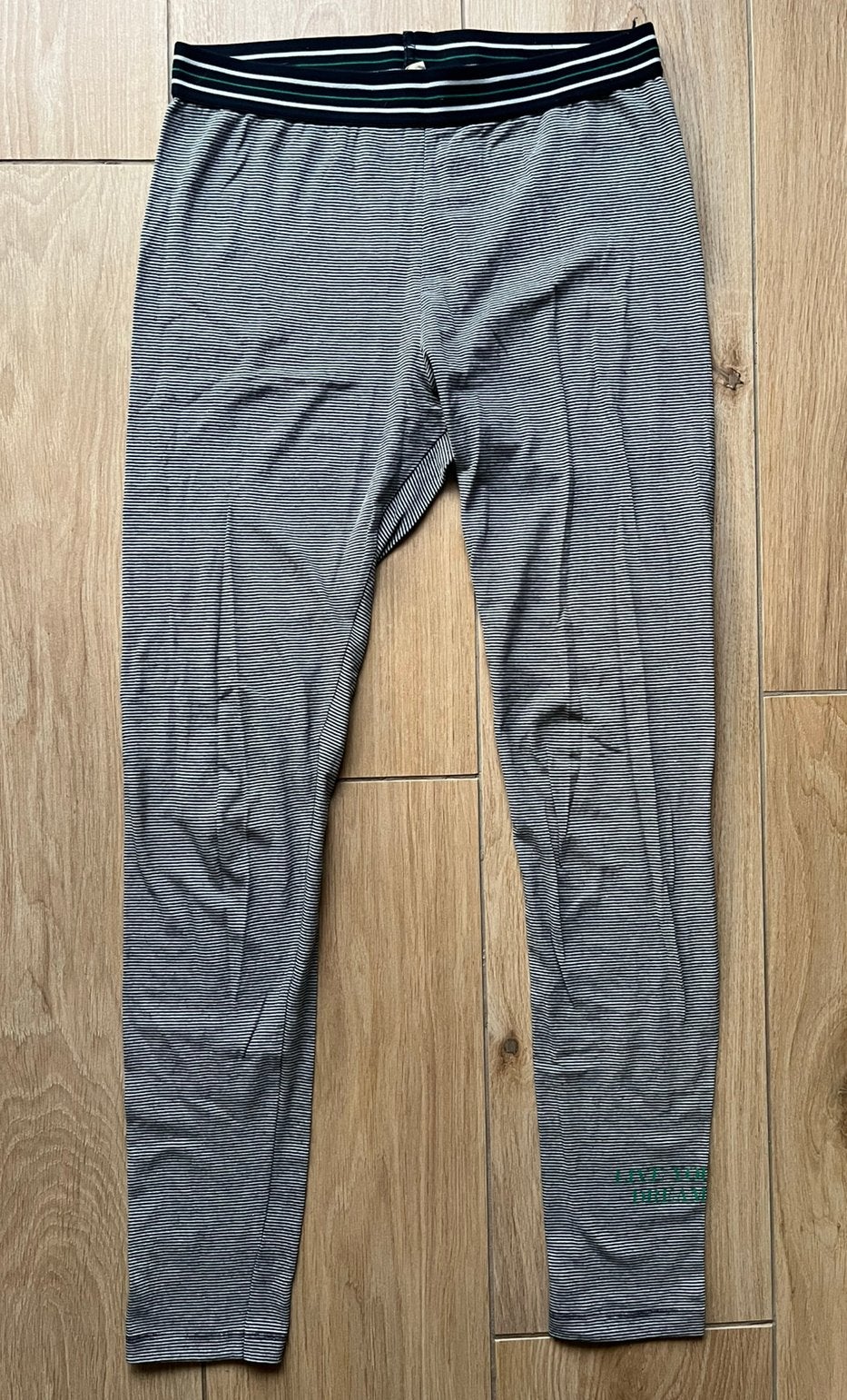 Studio Anneloes / L.O.E.S - gestreepte legging - maat s, Legging, Maat 36/38 (S), Zwart, Ophalen of Verzenden