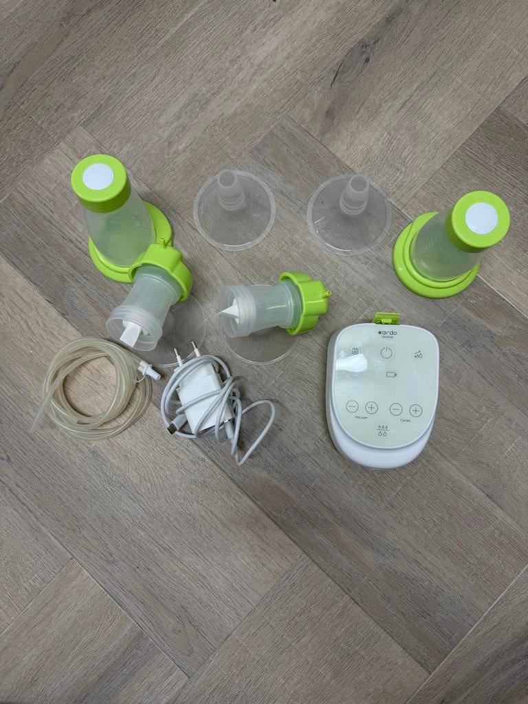 Ardo Calypso dubbele borstkolf met accessoires, Ophalen of Verzenden, Zo goed als nieuw