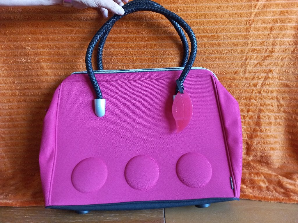 Rood/roze weekendtas., 30 cm of meer, Overige kleuren, Minder dan 40 cm, Minder dan 35 cm