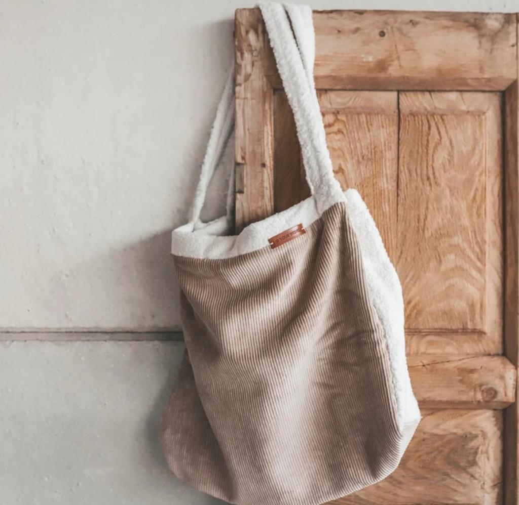 Your wishes teddy mom tote bag, Ophalen of Verzenden, Nieuw, Beige, Shopper