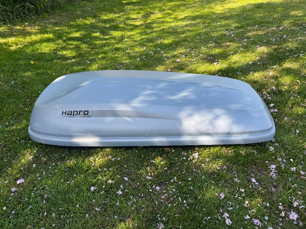 HAPRO Carver 6.5 dakkoffer/skibox DUAL SIDE SYSTEM en 75 KG, Ophalen, Zo goed als nieuw