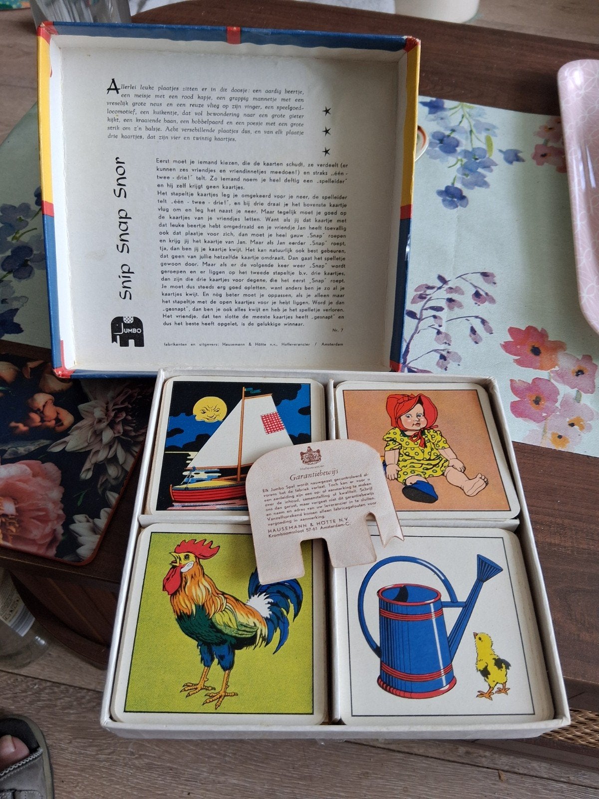 vintage spel Snip,Snap,Snor, Vijf spelers of meer, Ophalen of Verzenden, Gebruikt, Jumbo
