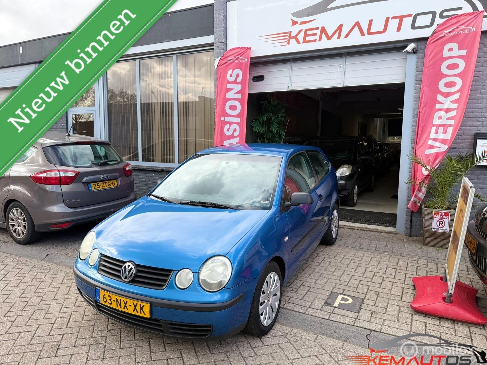 Volkswagen Polo 1.4-16V✅Athene✅BLUE-edit✅, Auto's, Voorwielaandrijving, 4 cilinders, Blauw, Origineel Nederlands