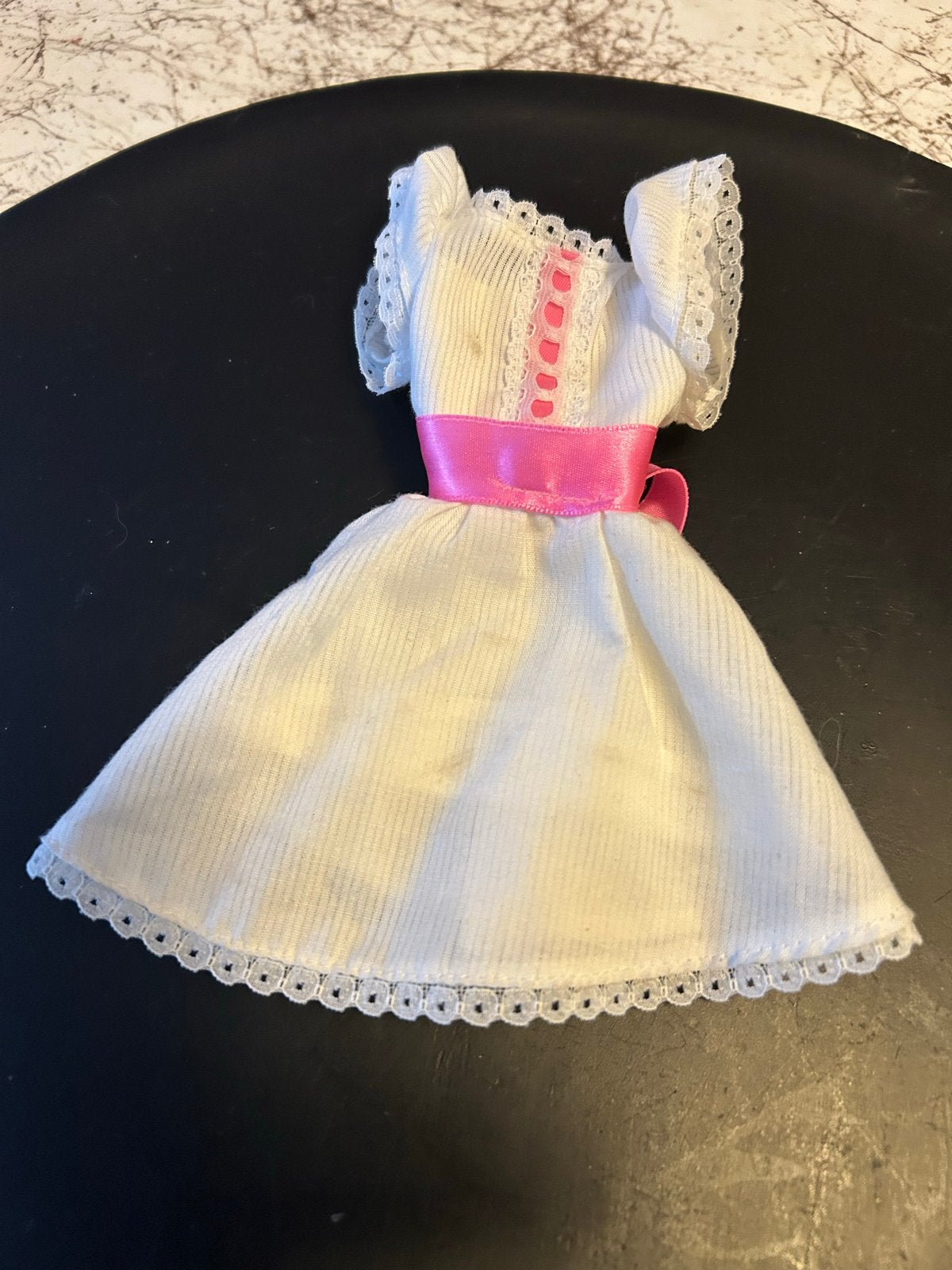 Vintage my first barbie poppen jurk jaren 80, Ophalen of Verzenden, Gebruikt, Barbie
