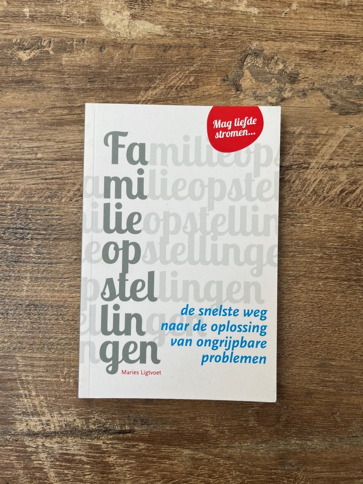 Familieopstellingen - Maries Ligtvoet (ISBN 9789491442704), Ophalen of Verzenden, Zo goed als nieuw, Overige onderwerpen