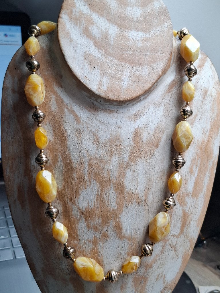 Ketting, Ophalen of Verzenden, Gebruikt, Overige kleuren, Overige materialen
