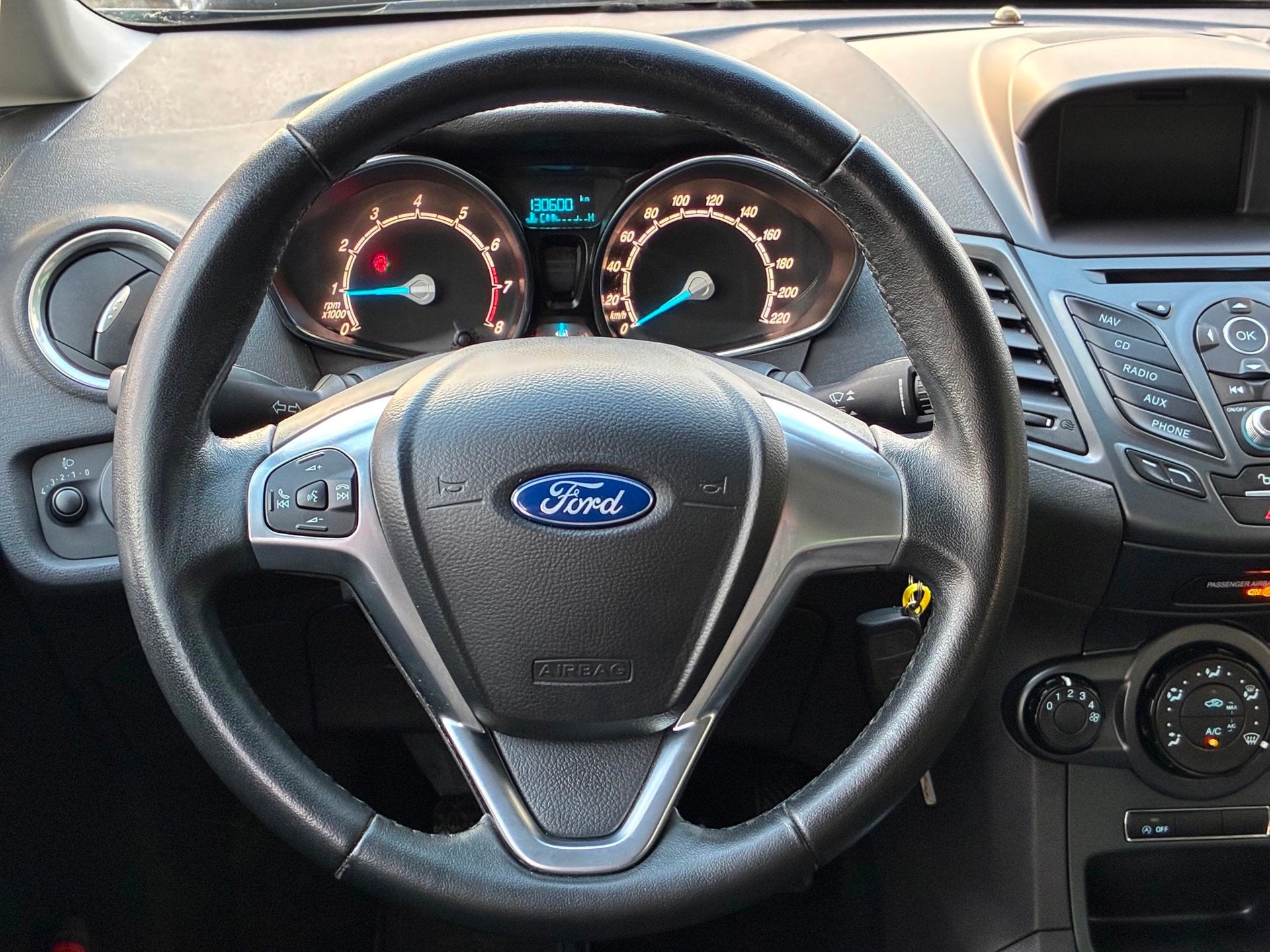 Ford Fiesta 1.0 Style|2e Eigenaar|Navigatie|Airco|Elektr.ram, Auto's, Euro 6, 525 kg, Origineel Nederlands, Bedrijf