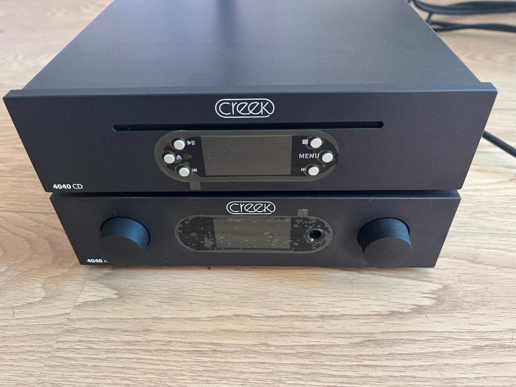 Creek 4040A zwart versterker, Audio, Tv en Foto, Overige merken, Nieuw, Ophalen of Verzenden, 60 tot 120 watt