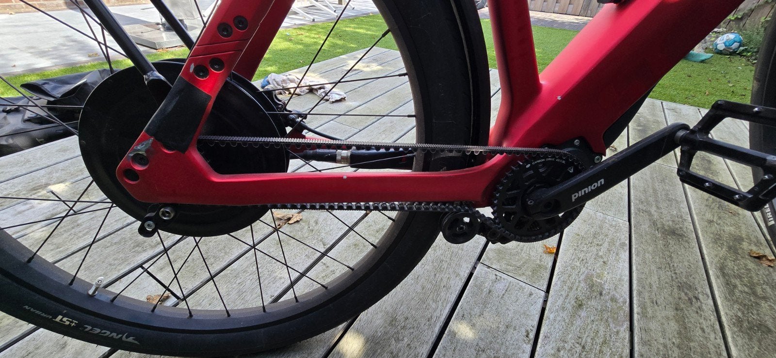 Foto 12 van Stromer ST3 Pinion Spec Edition Red - Nieuwe accu (soh 100%)