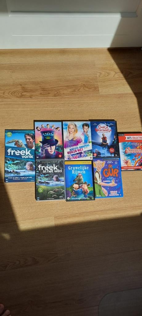 Kinder DVD's en CD-ROM (Disney, Freek Vonk, Sjakie), Cd's en Dvd's, Dvd's | Kinderen en Jeugd, Avontuur, Gebruikt, Alle leeftijden