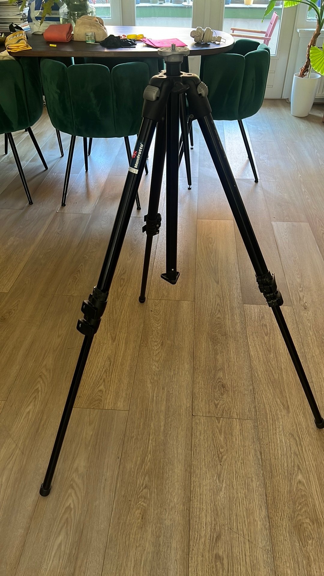 Manfrotto statief, Ophalen, Gebruikt, Driepoot, Flexibele poten