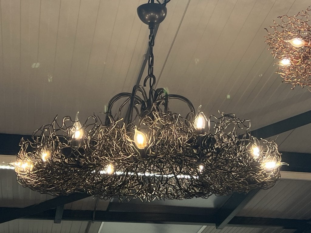 Brand van Egmond Hollywood Kroonluchter Design Lamp, Ophalen of Verzenden, Zo goed als nieuw, Brand van Egmond