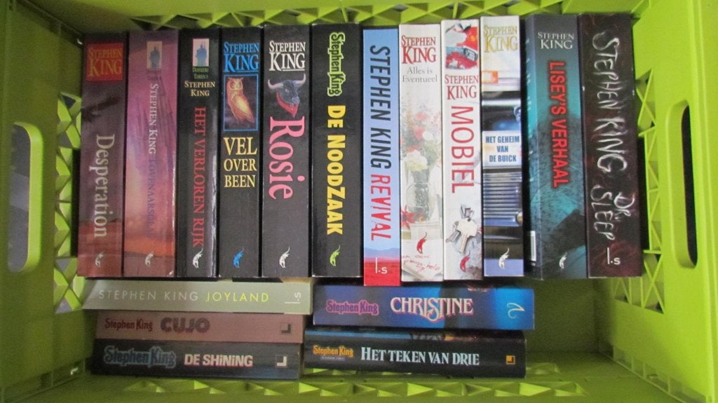 Stephen King 2,00 per stuk of 6 voor 10 euro, Boeken, Ophalen of Verzenden, Gelezen, Stephen King., Nederland