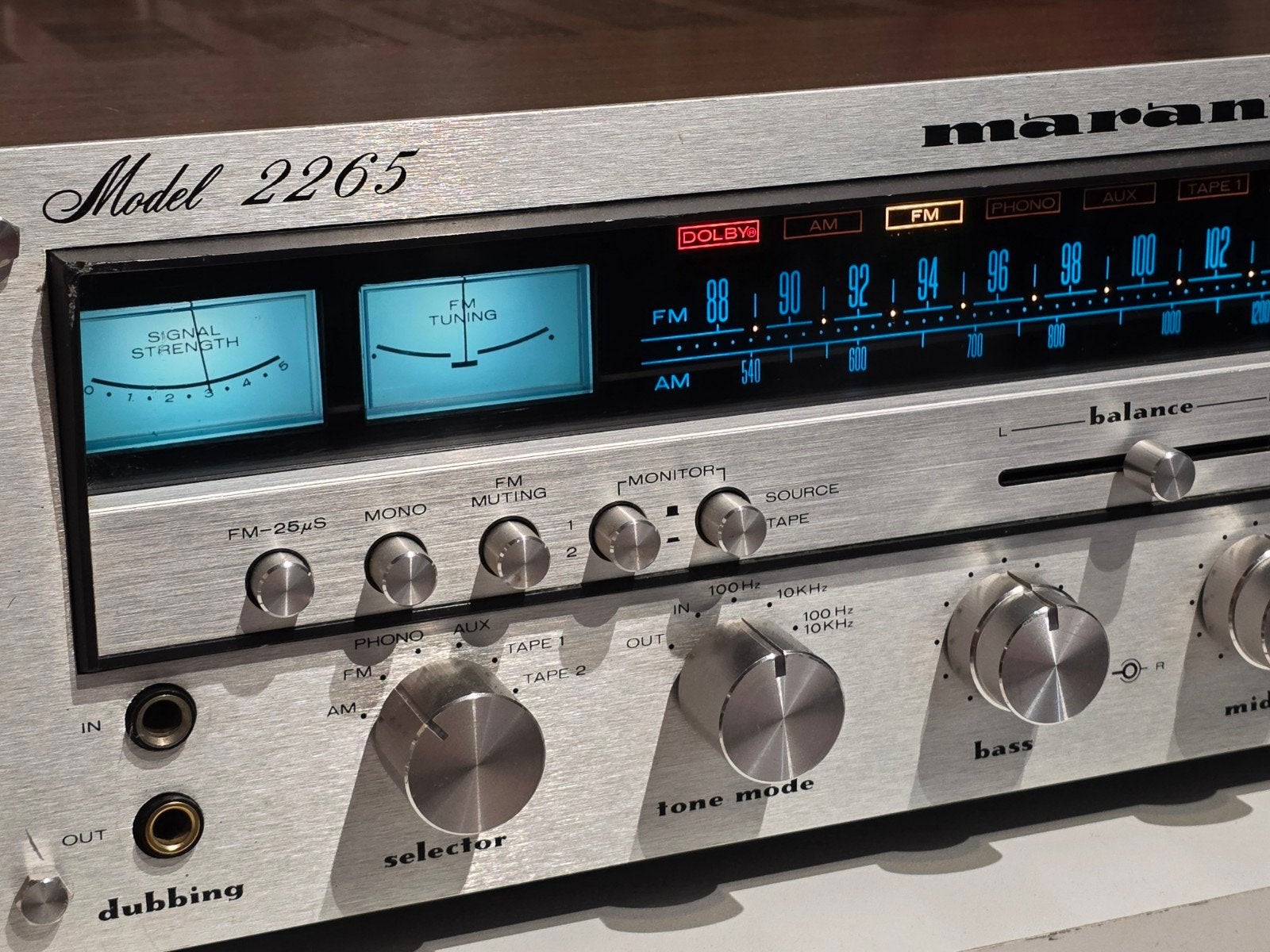 Marantz 2265, Gebruikt, 120 watt of meer, Stereo, Ophalen