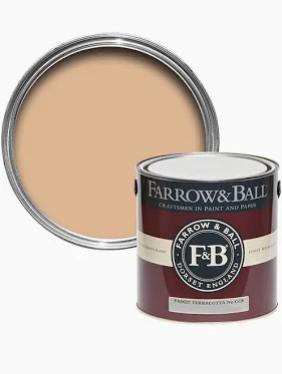 Keim Soldalan Faded Terracotta Farrow and Ball: CC8, Ophalen, Overige kleuren, Minder dan 5 liter, Verf
