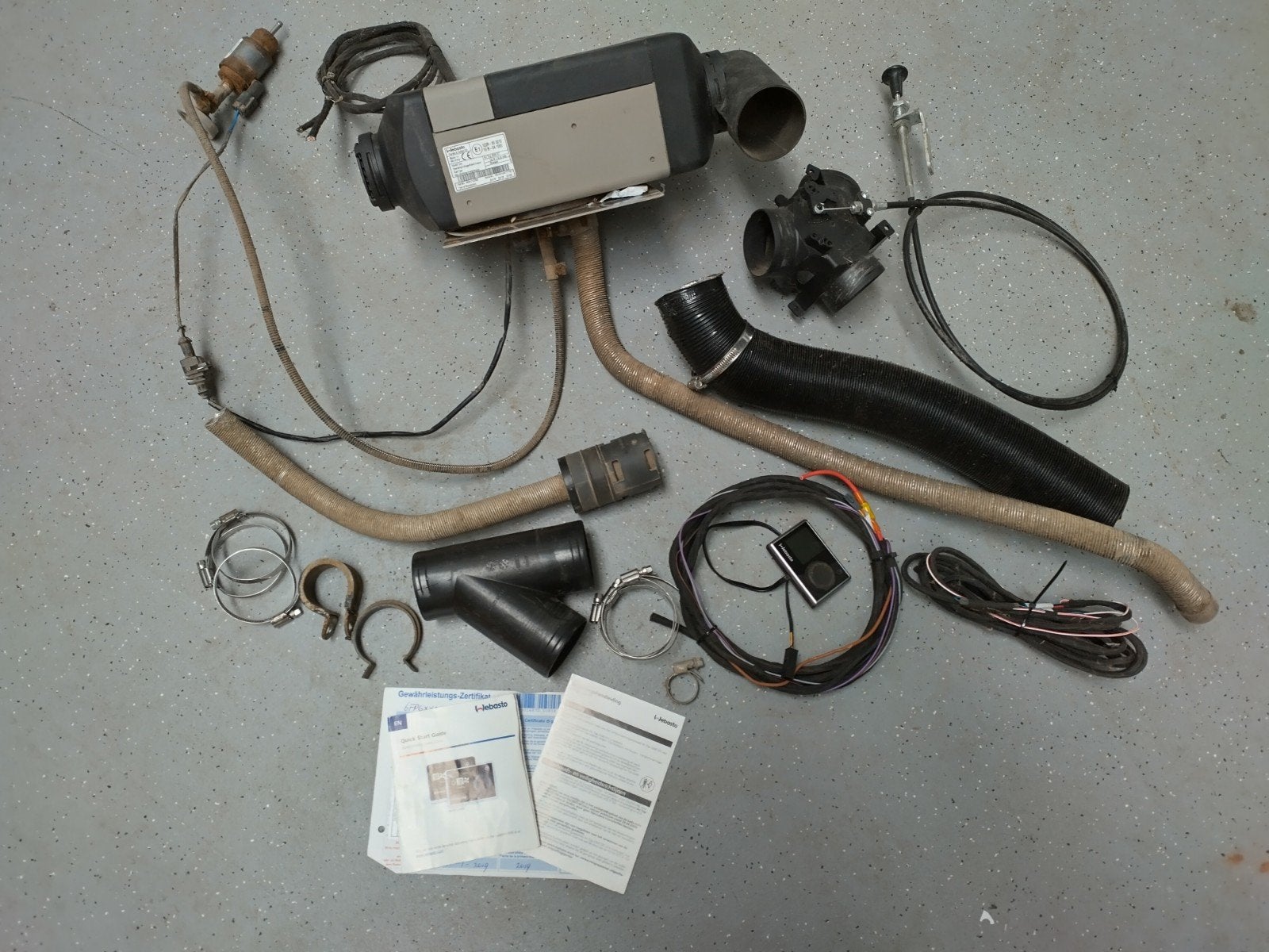 Webasto standkachel diesel 12volt bj 2019 complete set, Auto-onderdelen, Ophalen of Verzenden, Gebruikt