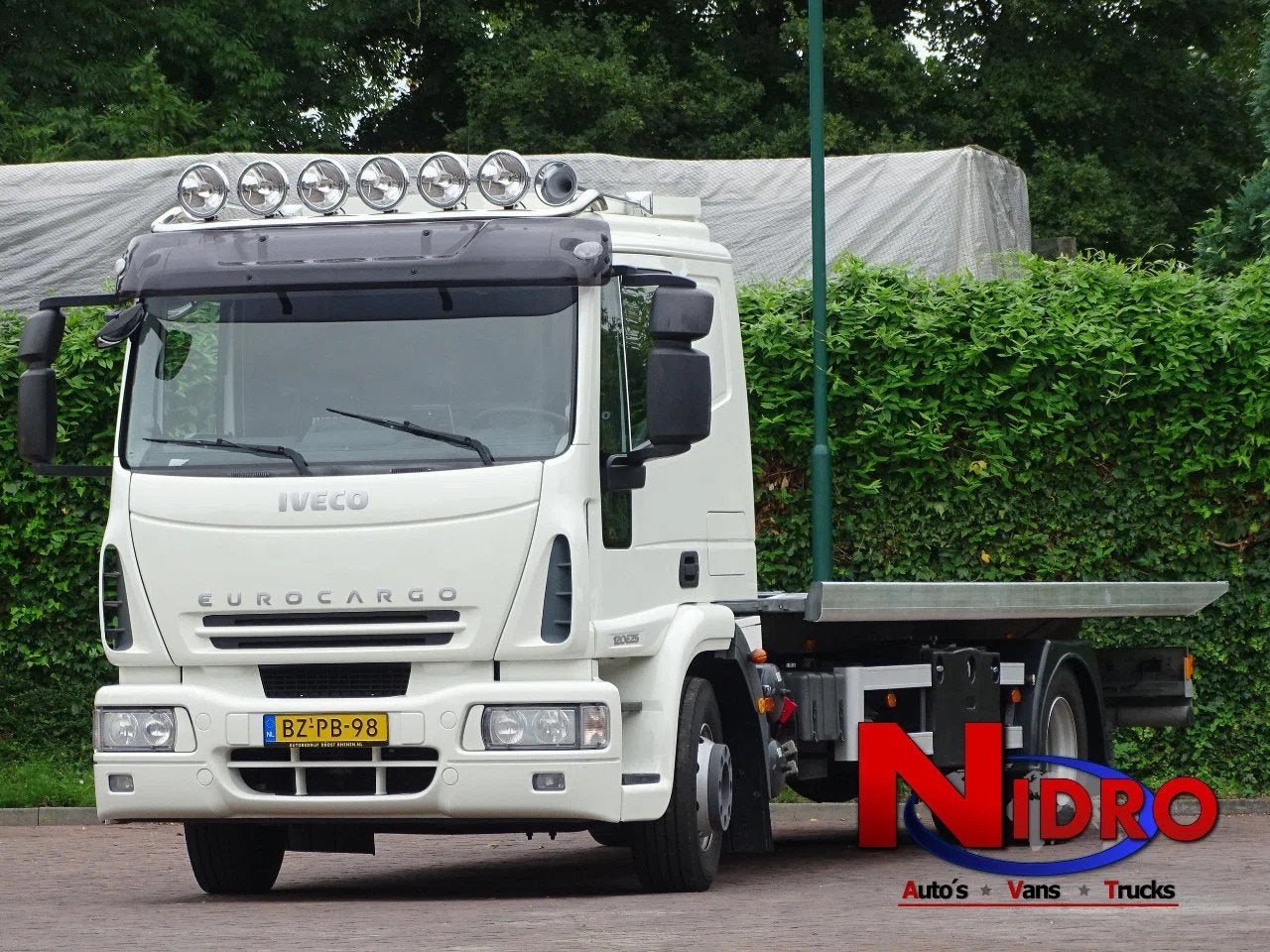 Iveco Eurocargo 120E25 Abschleppwagen Towtruck Full Air 31.0, Auto's, Automaat, Euro 5, Achterwielaandrijving, Iveco