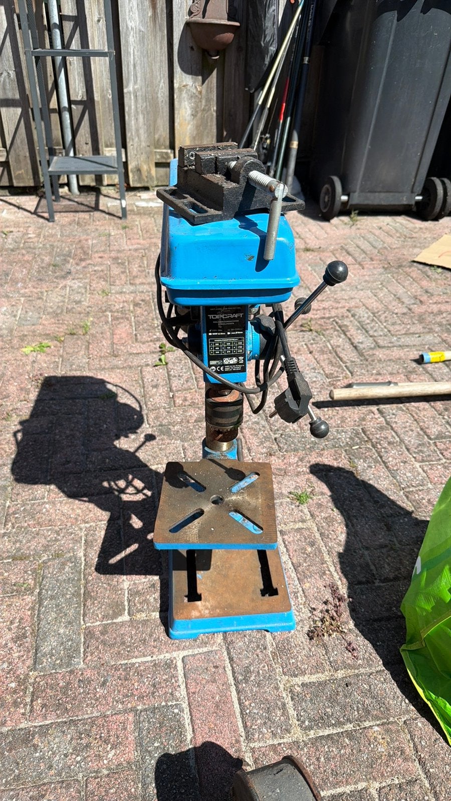 Kolomboormachine topcraft, Ophalen, Zo goed als nieuw