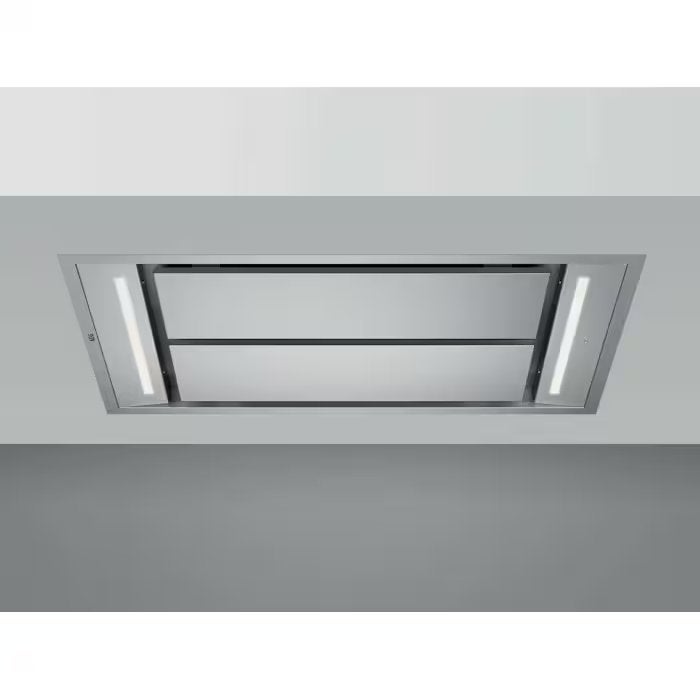 AEG NDC7791SM Plafondafzuigkap 90 cm – Nieuw in Doos, Wandschouwkap, Nieuw, Ophalen of Verzenden, Inbouw