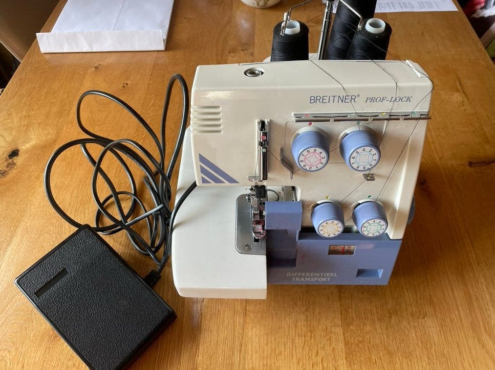 Breitner Prof Lock 480DF Lockmachine, Ophalen, Gebruikt, Lockmachine, Overige merken