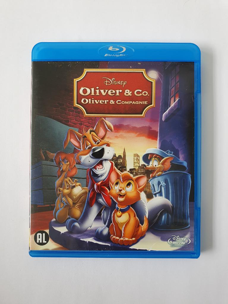Oliver & Company (Walt Disney nr 30), Cd's en Dvd's, Blu-ray, Zo goed als nieuw, Tekenfilms en Animatie, Ophalen of Verzenden