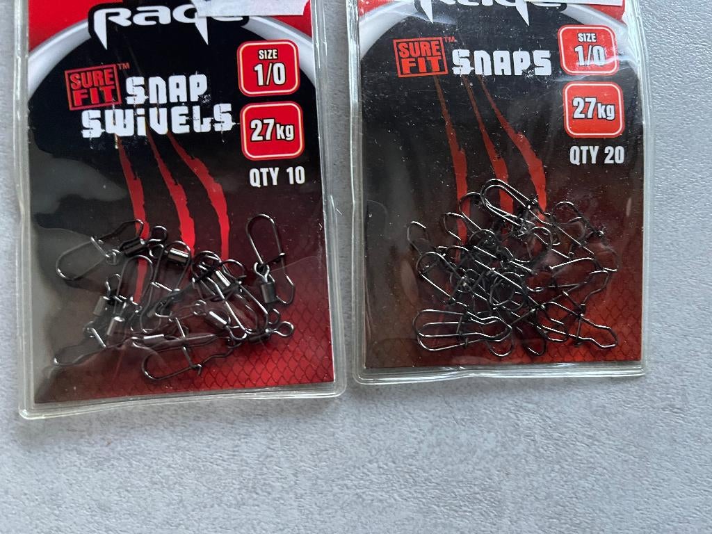 adv 267 / NIEUW set 2 pakjes swivels FOX RAGE, Watersport en Boten, Hengelsport | Roofvissen, Ophalen of Verzenden, Nieuw, Overige typen