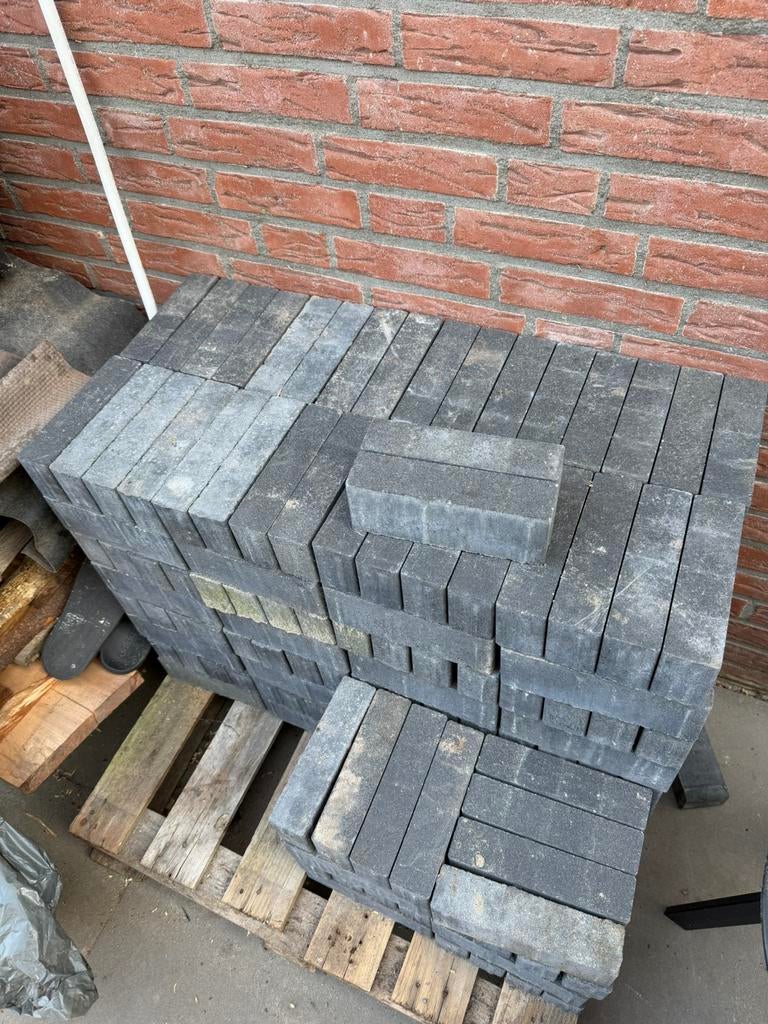 Klinkers stenen bestrating 3m2, Ophalen, Zo goed als nieuw, Beton, Klinkers