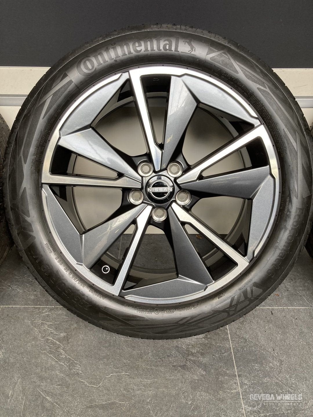 19” originele Nissan Qashqai J12 velgen + banden 5x114.3, 19 inch, Gebruikt, -, -