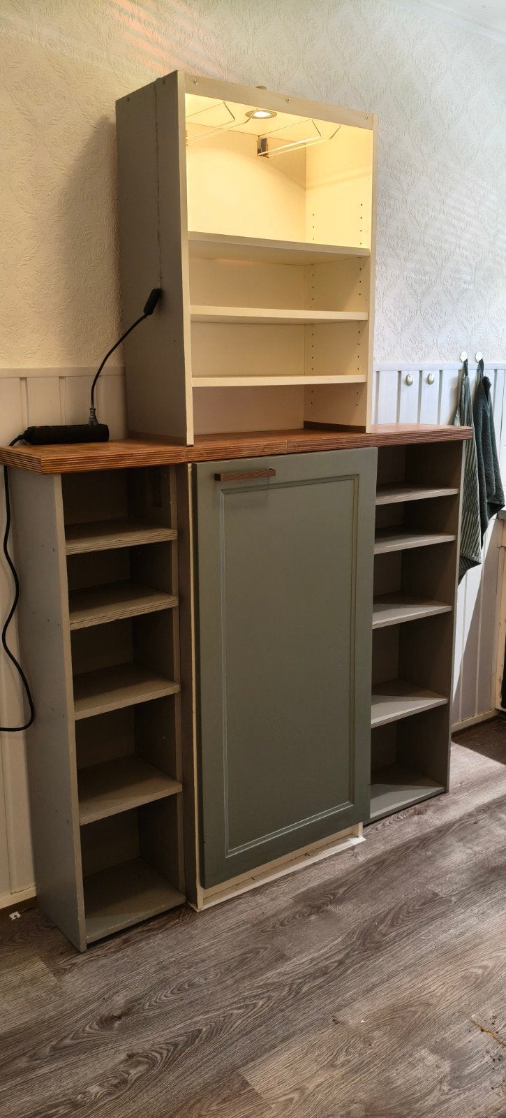 keukenkast, Ophalen, 25 tot 50 cm