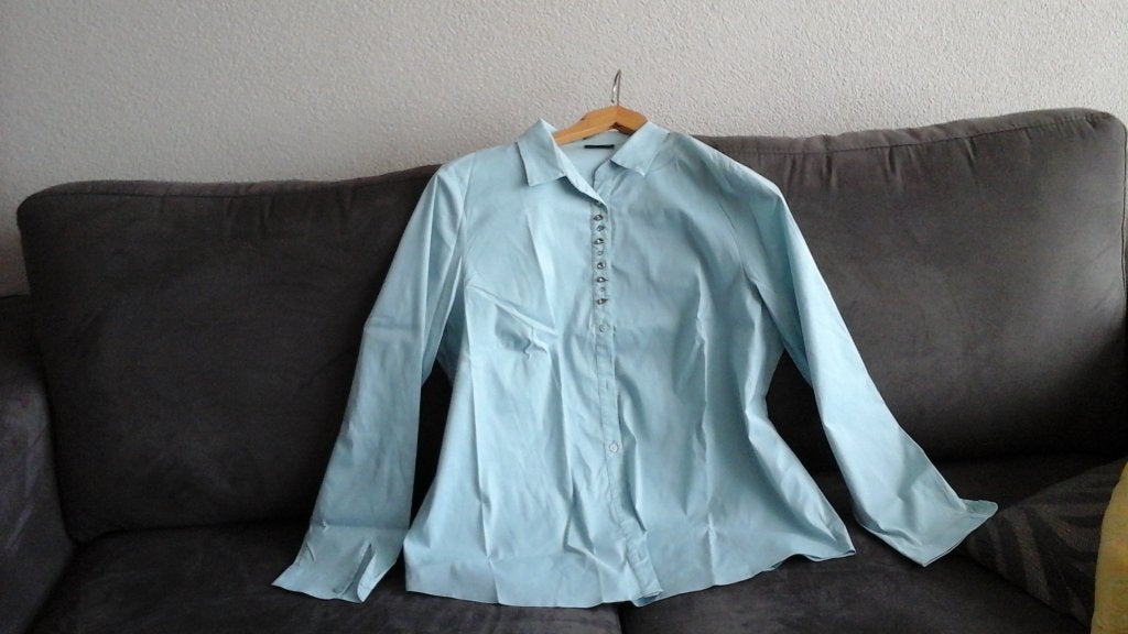 Gerry Weber blouse.   Maat 46, Blauw, Maat 46/48 (XL) of groter, Ophalen of Verzenden, Zo goed als nieuw