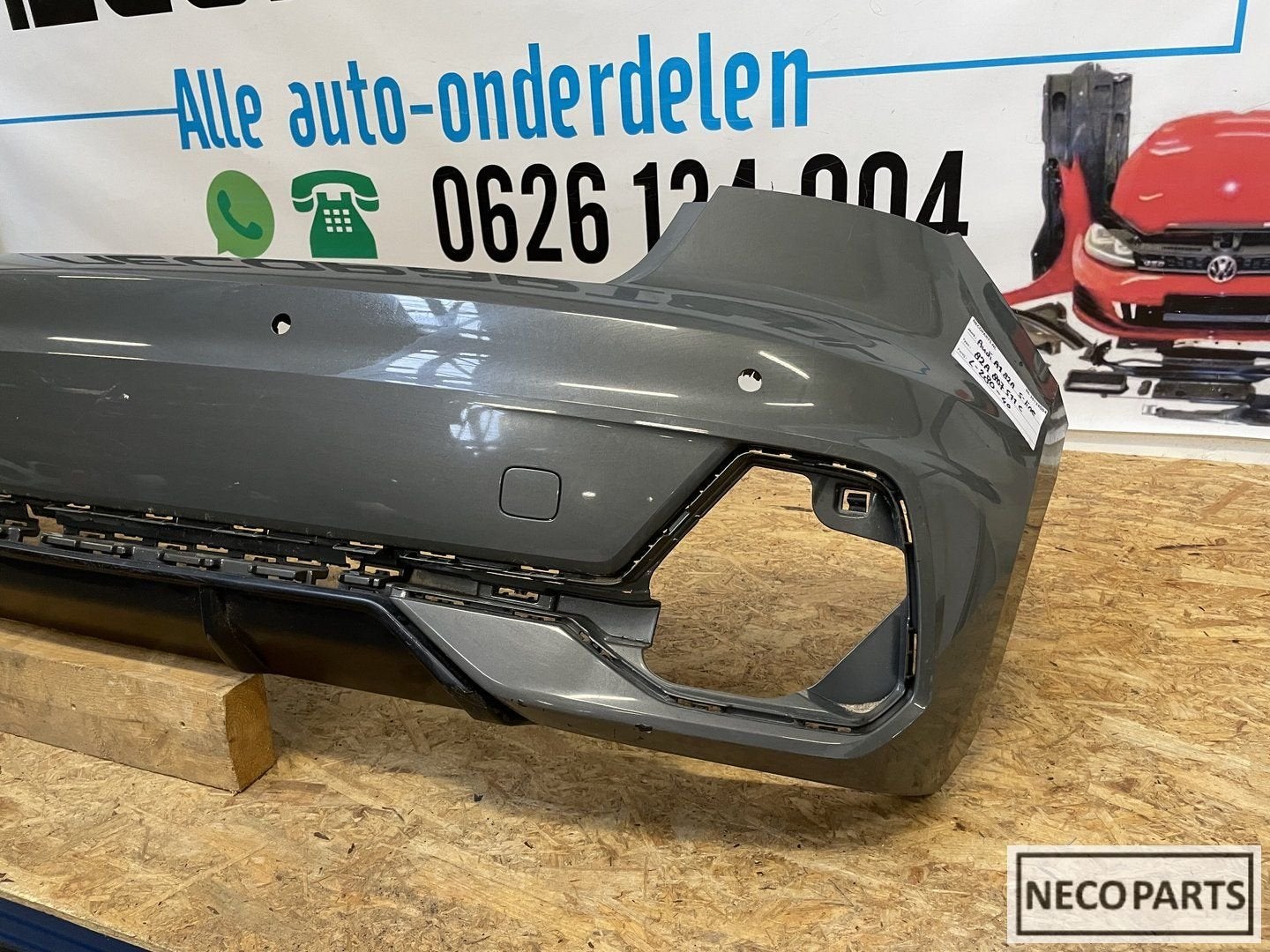 ACHTERBUMPER AUDI A1 82A S LINE BUMPER 82A807511C ORIGINEEL, -, -, Achter, Bumper