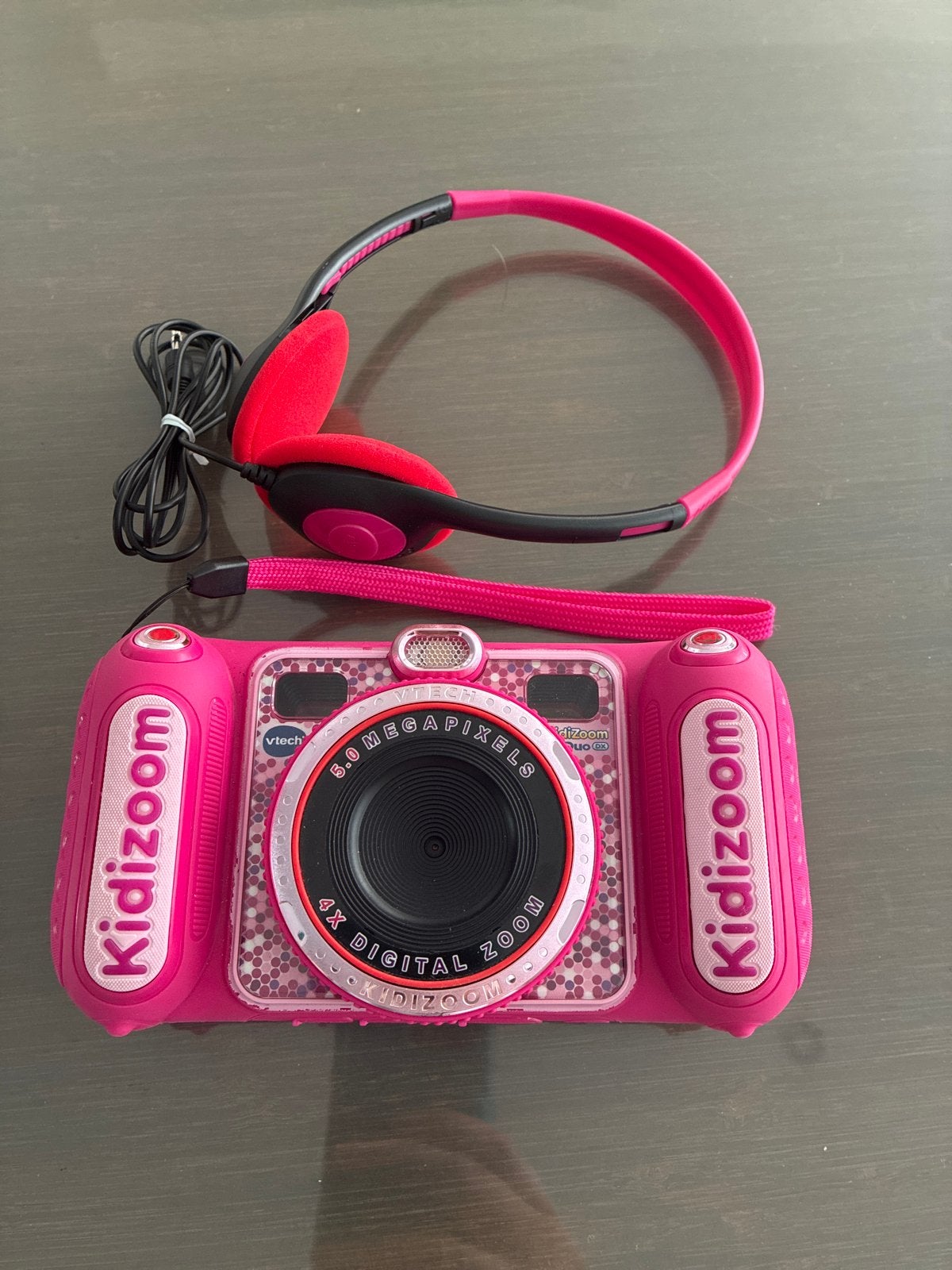 VTech Kidizoom Duo DX camera met koptelefoon, Kinderen en Baby's, Ophalen, Zo goed als nieuw, 4 tot 6 jaar