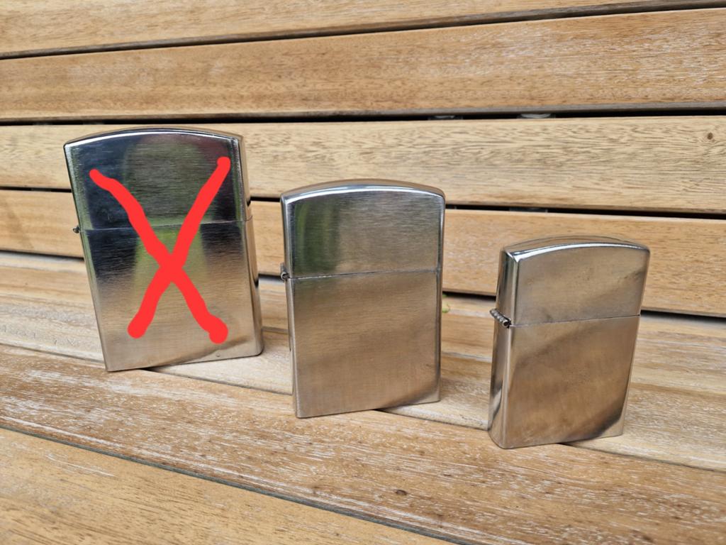 2 grote (zippo) benzine aanstekers Japan Jumbo, Ophalen of Verzenden, Aansteker