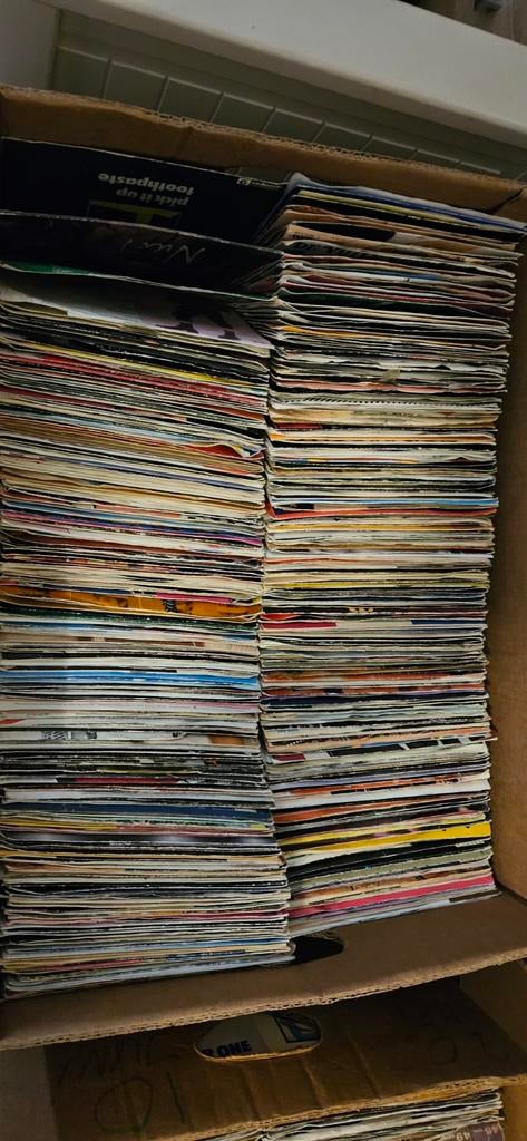 Grote collectie vinyl singles (7 inch), Cd's en Dvd's, Vinyl Singles, Gebruikt, Single, Pop, 7 inch, Ophalen of Verzenden