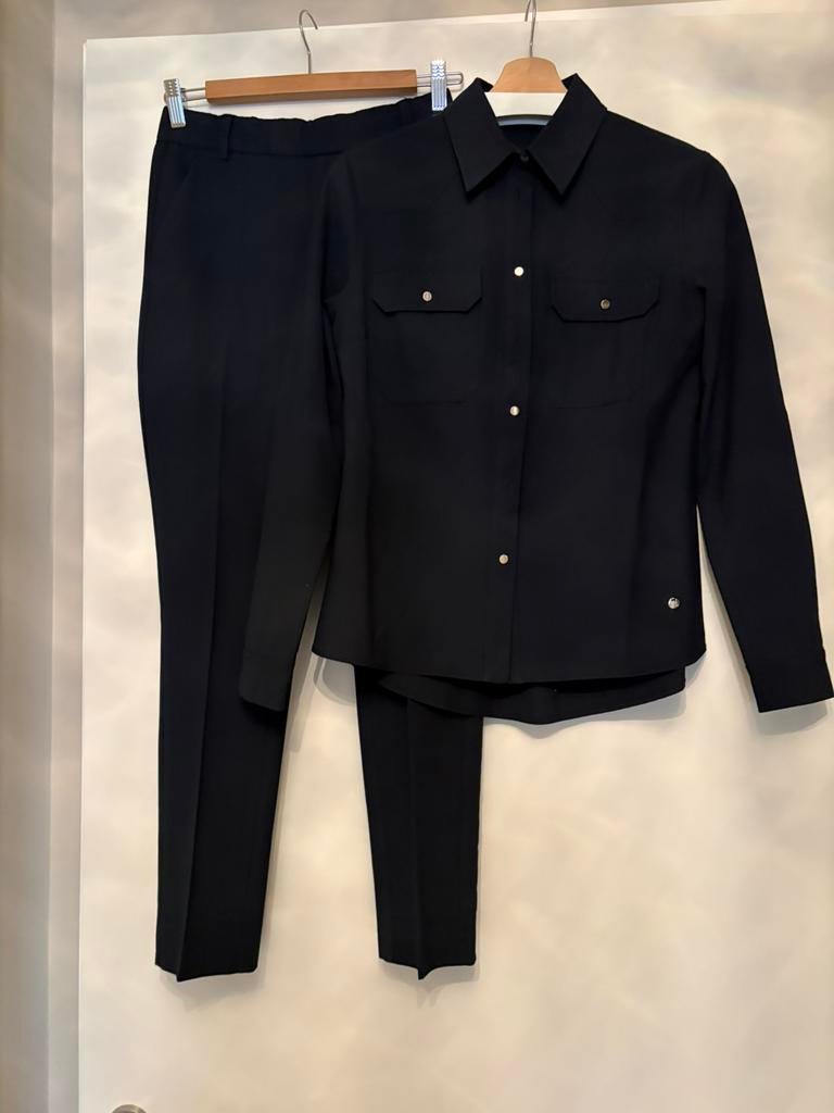Donker blauw pak ., Ophalen of Verzenden, Zo goed als nieuw, Blauw