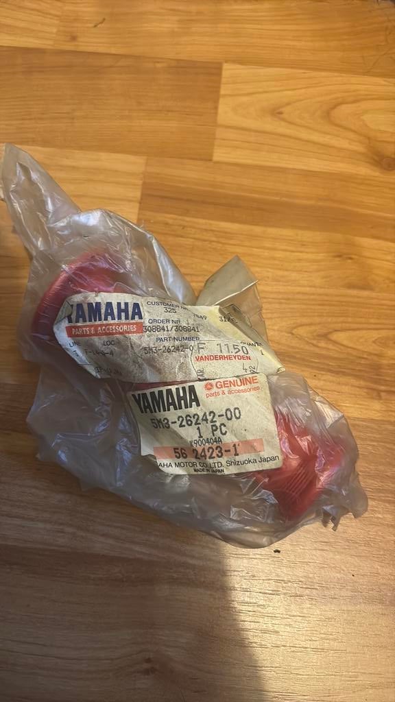 Yamaha dt50mx handvat rubber NOS, Ophalen of Verzenden, Zo goed als nieuw, Overige typen, Yamaha